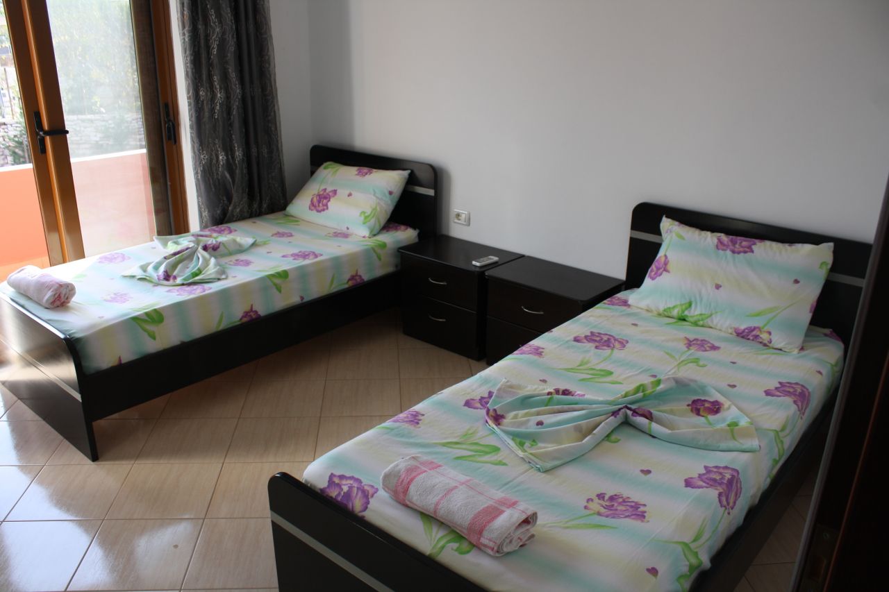 Wakacyjne apartament z trzema sypialniami w Albanii do wynajęcia w Ksamil