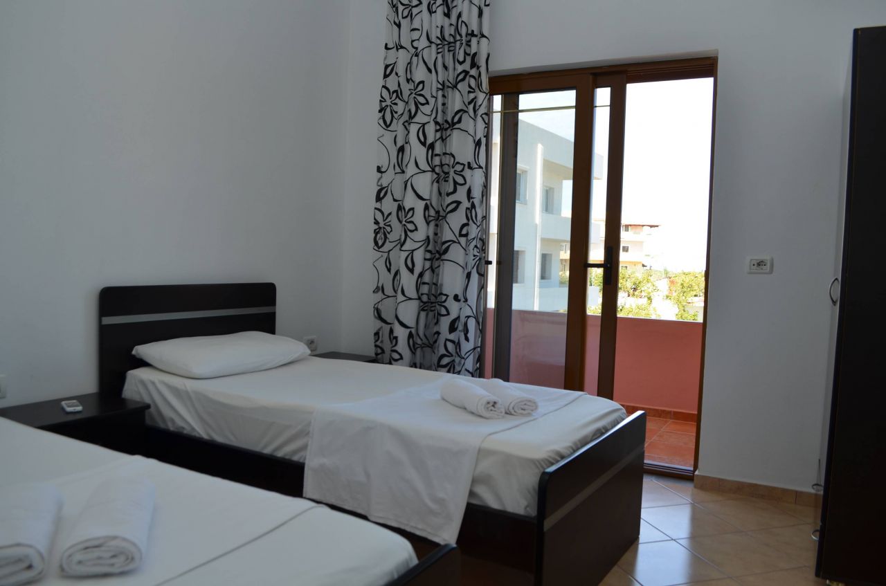 A three bedrooms Albania holiday apartment for rent in Ksamil.
