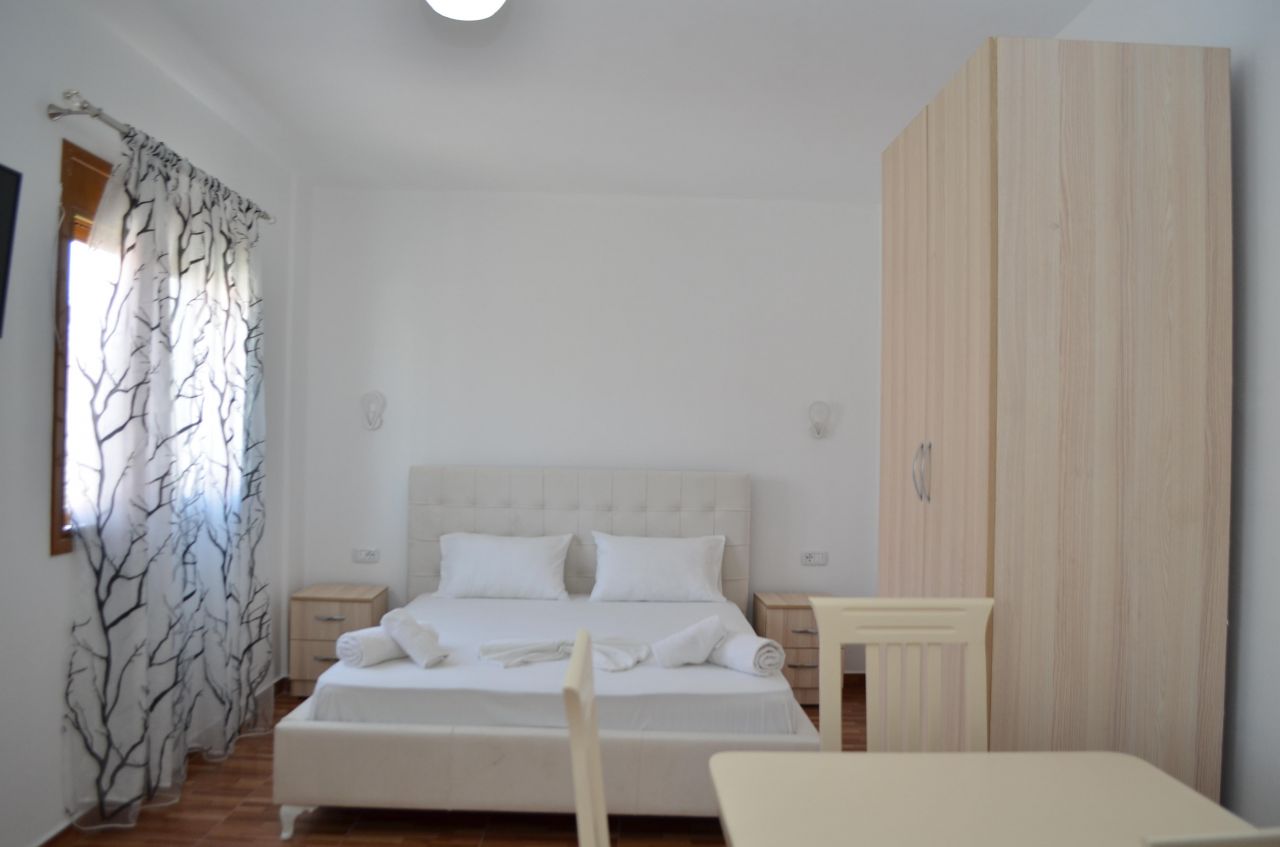HOLIDAY STUDIO APARTMENT FOR RENT IN KSAMIL, ALBANIA