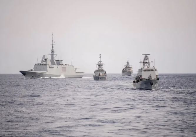 Israel, France, Greece, Cyprus come together for naval military exercise