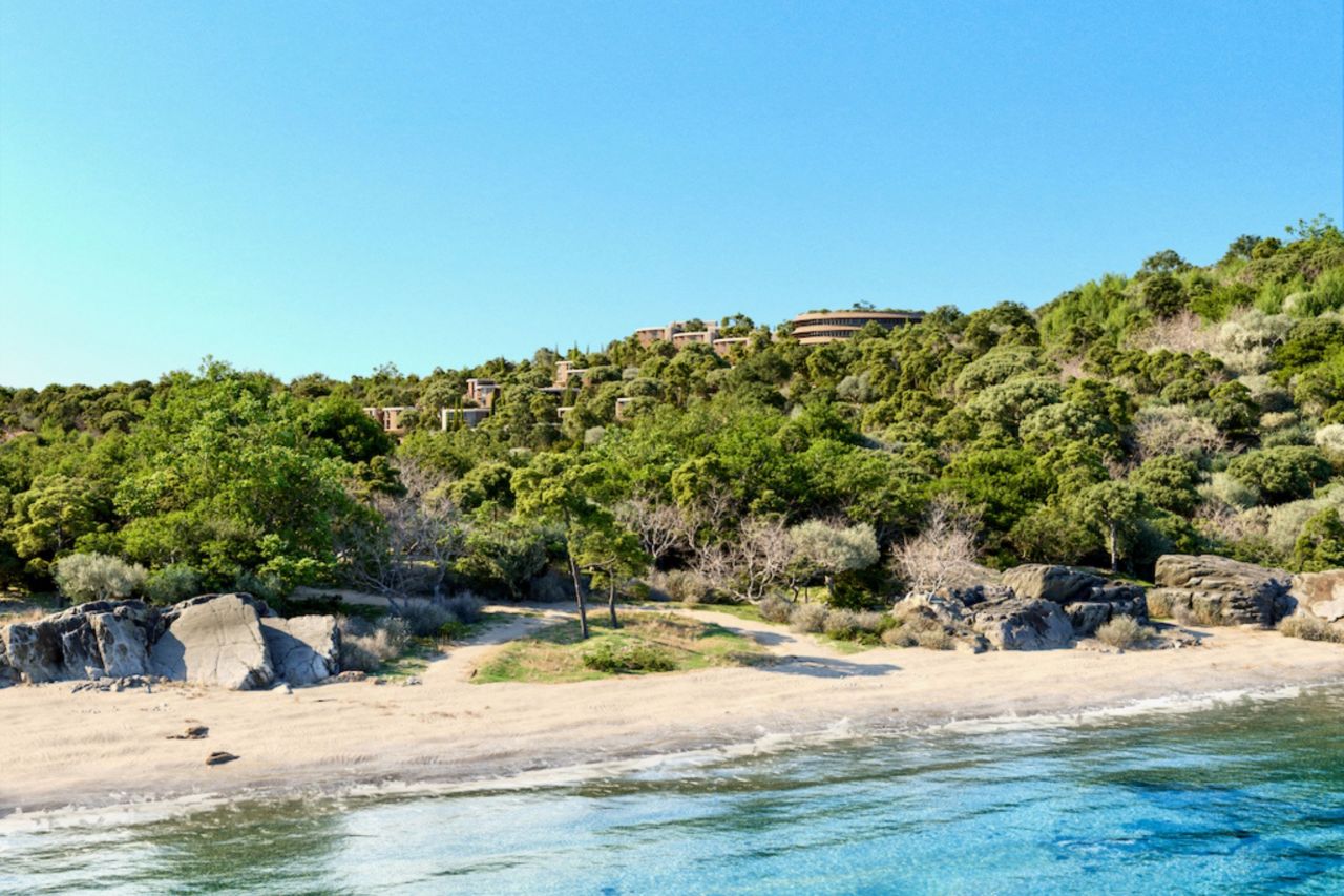 Villa Til Salgs I Albania På Prive 2 Resort I Cape Of Rodon, Med Privat Svømmebasseng Og Balkong Med Flott Havutsikt