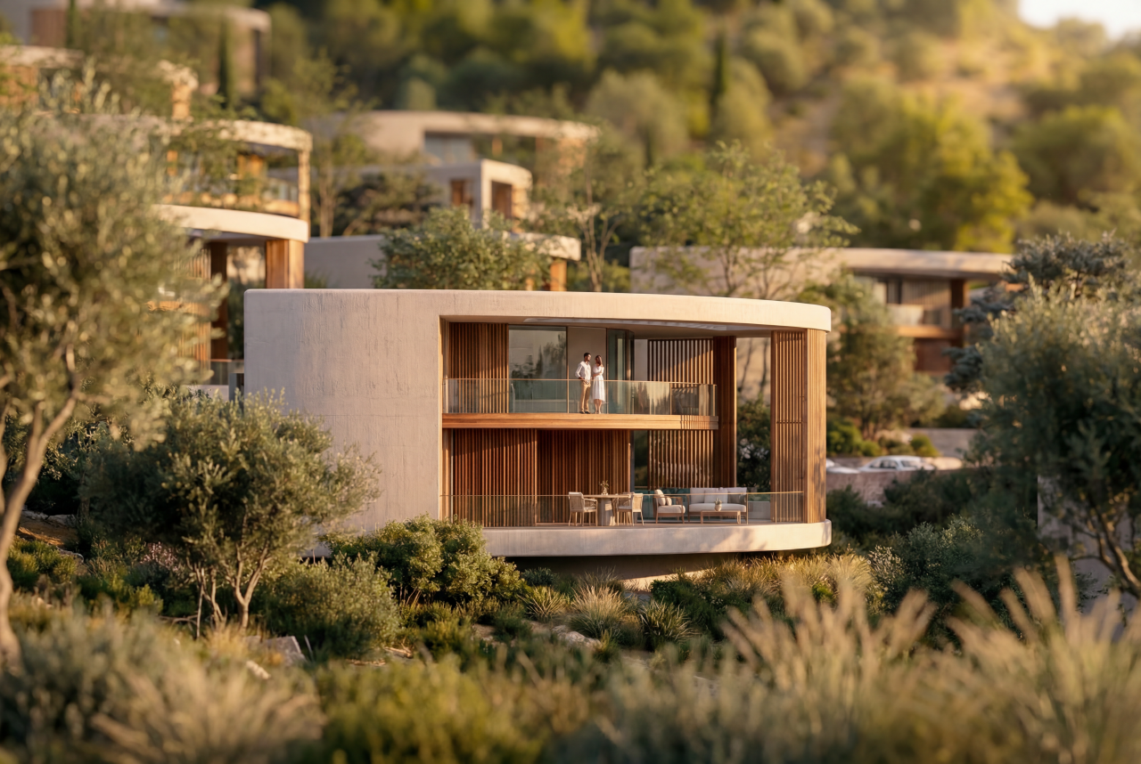 Villa Eladó A Prive 2 Resortban A Rodon-foknál Albániában