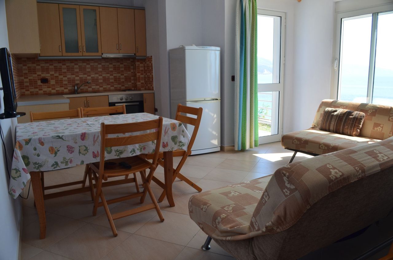Holiday apartment for rent in Qeparo, very close to the sea. 