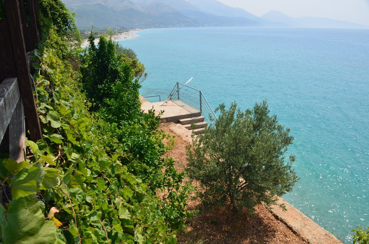 Albania property in stone for sale in Albania Riviera ,Qeparo