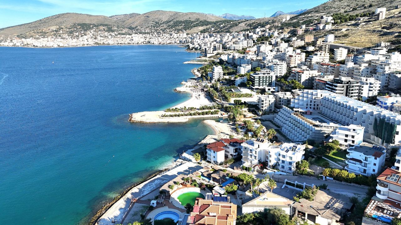 Apartment For Sale In Saranda, With Two Bedroom And Two Balconies With A Total Sea View