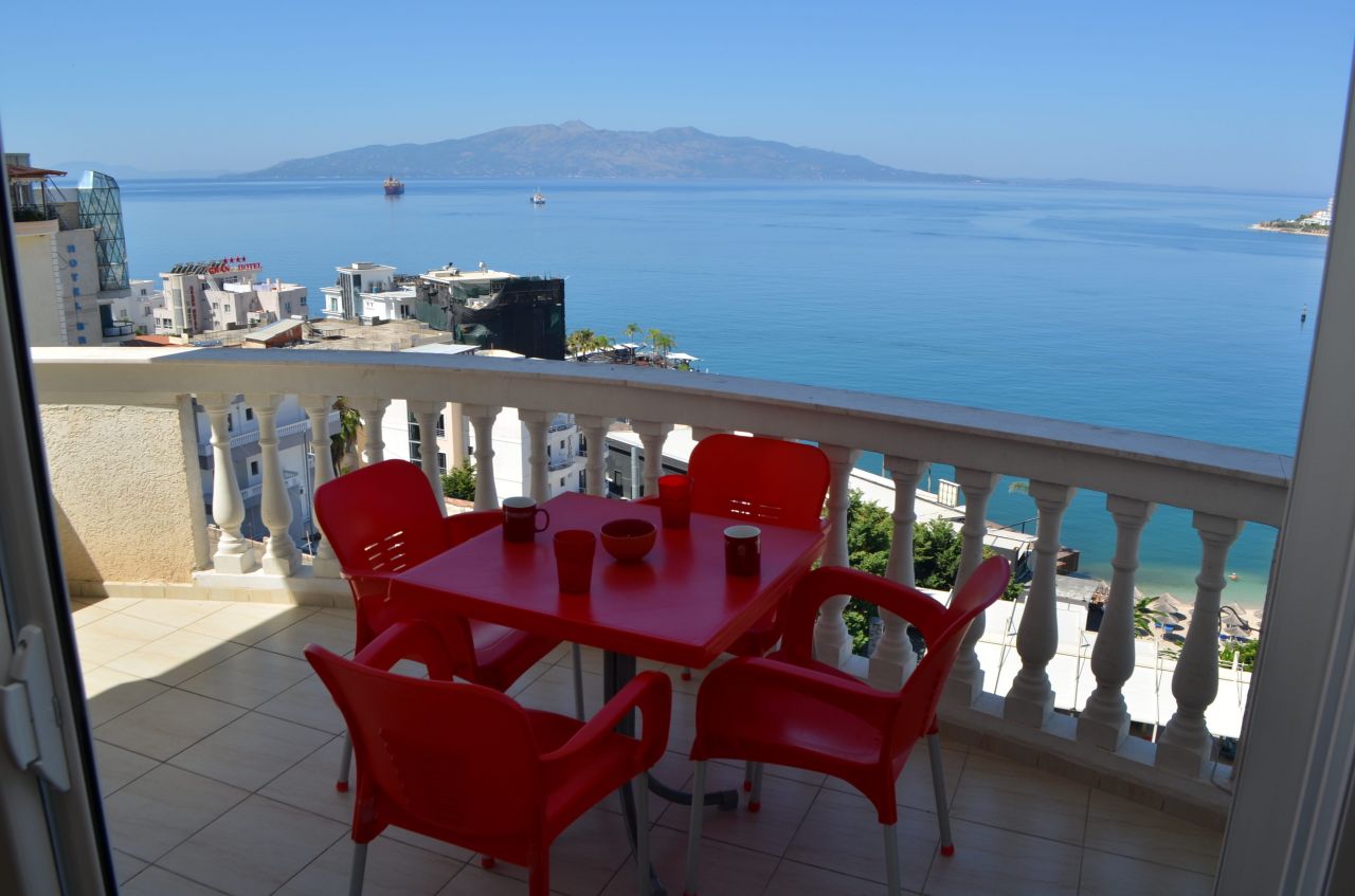 Albania Estate in Saranda, apartment for rent for vacations. 