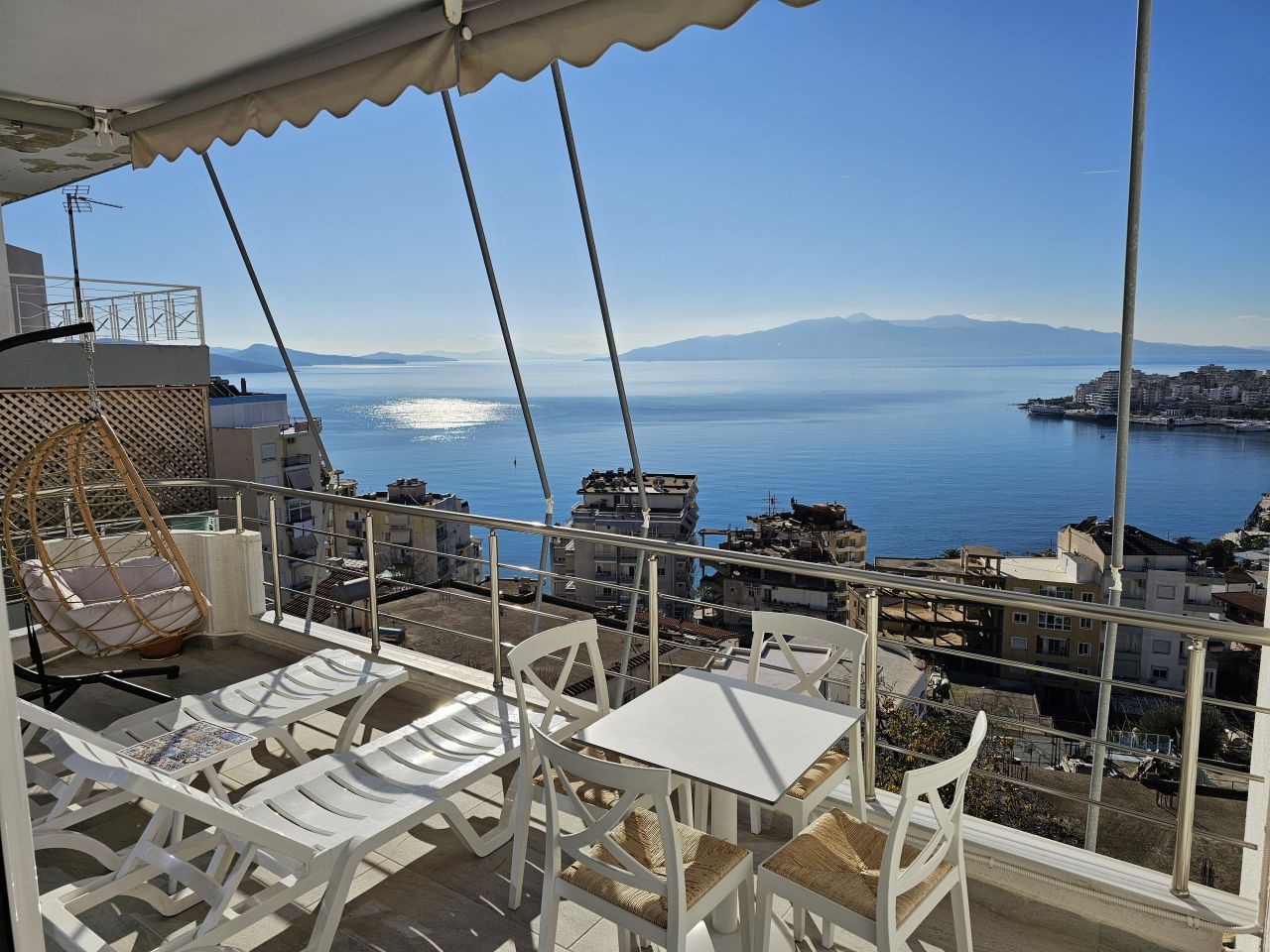 TWO BEDROOM APARTMENT FOR RENT IN SARANDA. HOLIDAYS IN ALBANIA