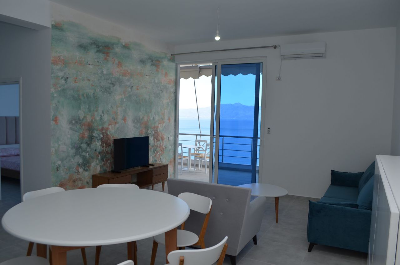 TWO BEDROOM APARTMENT FOR RENT IN SARANDA. HOLIDAYS IN ALBANIA