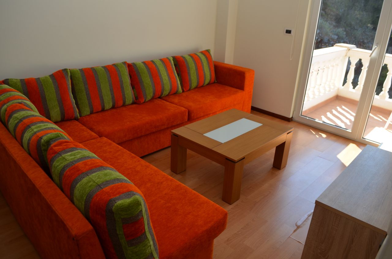 Apartment in Saranda, a city in Albania. It is perfect for summer holidays in the Ionian Sea. 