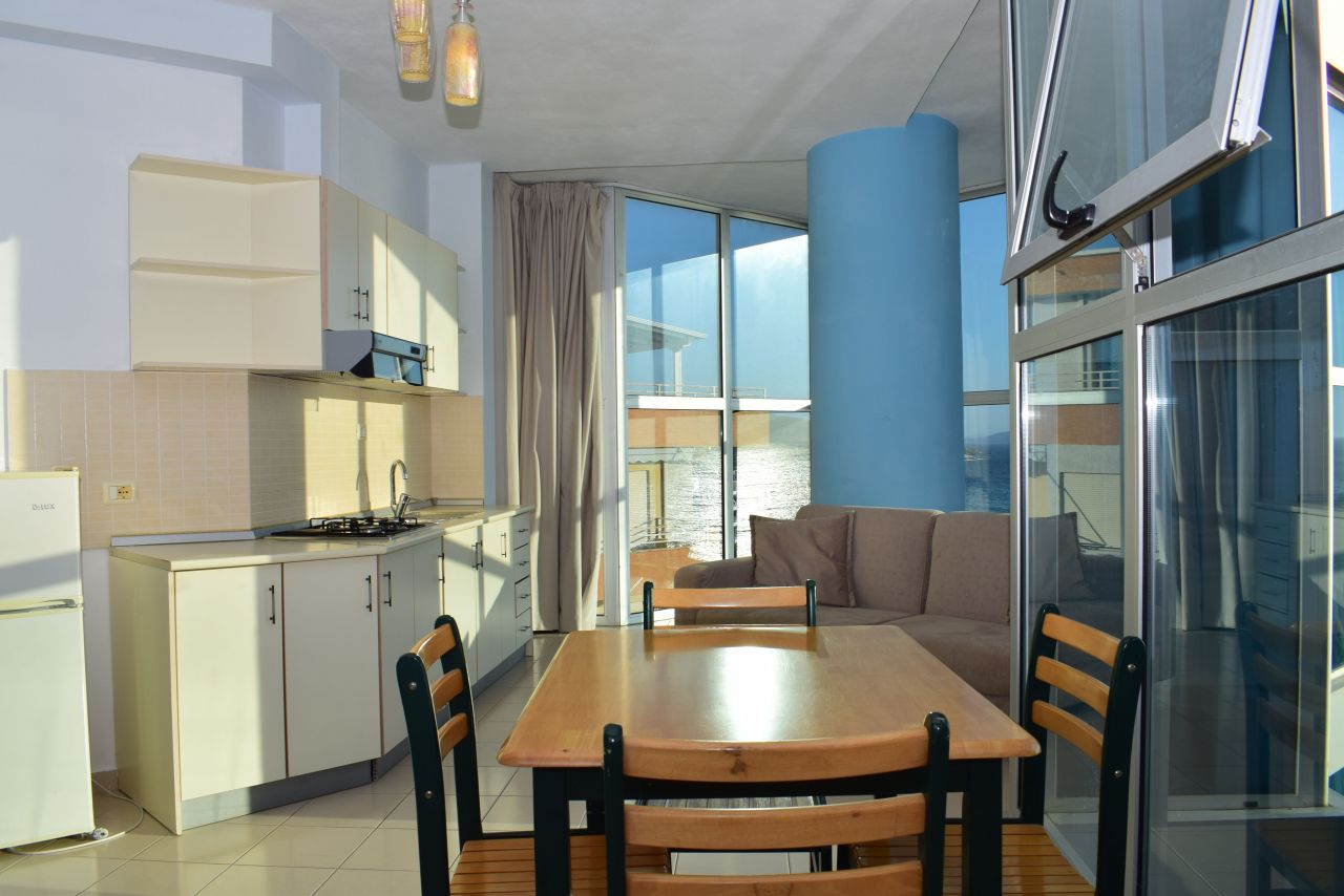 Holiday Apartments for rent in Sarande. Apartment with sea view in Albania for Rent.