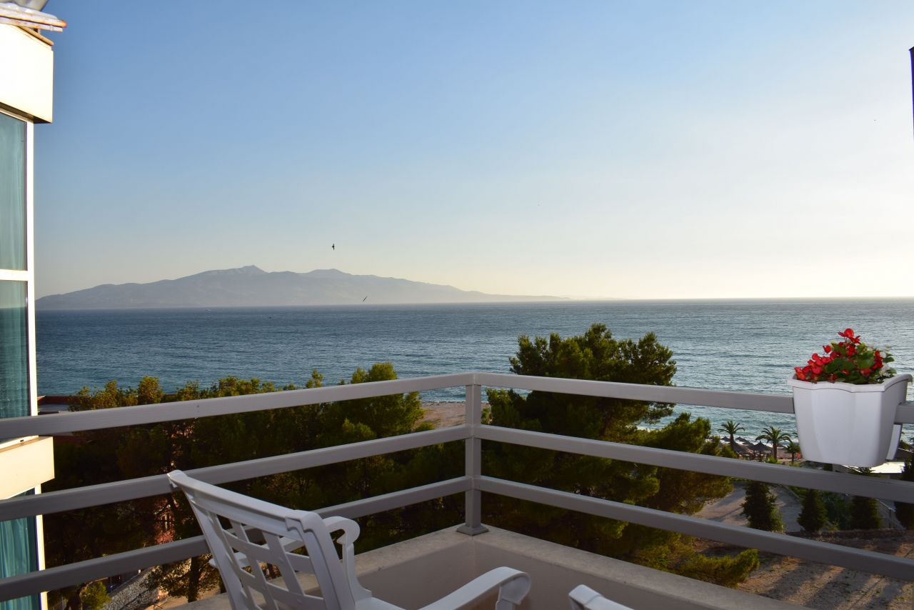 Holiday Apartments for rent in Sarande. Apartment with sea view in Albania for Rent.