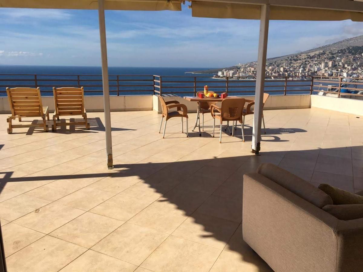 WONDERFUL PENTHOUSE FOR RENT IN SARANDA. VACATION APARTMENTS IN ALBANIA