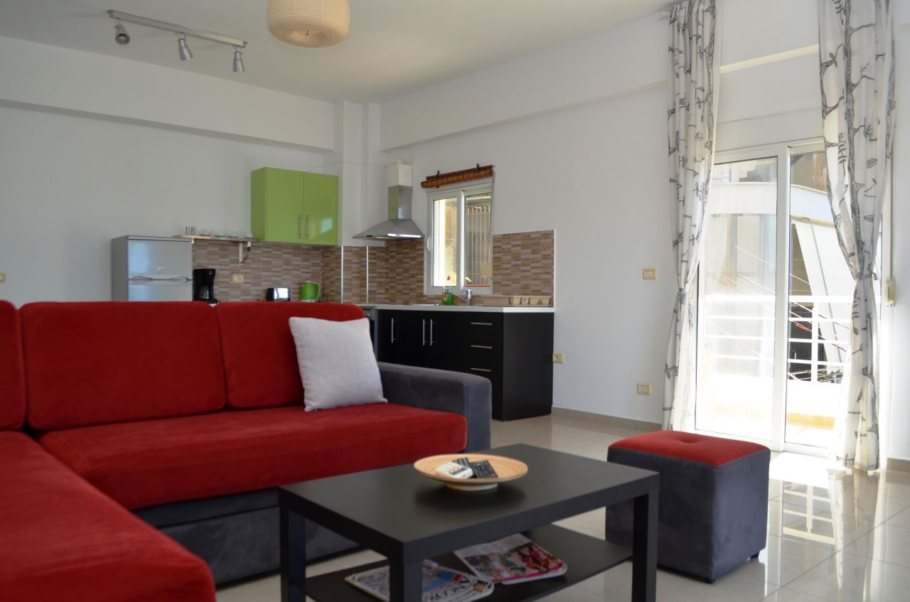 Vacation Rental In Saranda Apartment With Two Bedrooms Next To The Beach