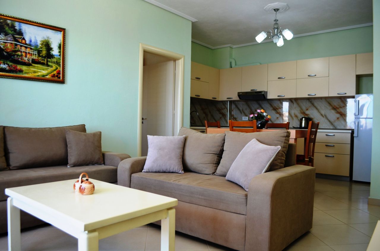 Apartament me qira per pushime ne Sarande, Shqiperi
