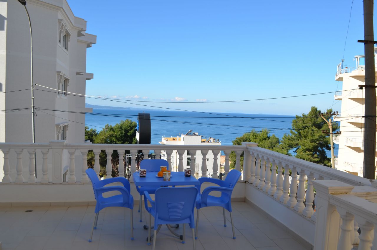 Vacation Apartments for Rent In Saranda With Sea View, Two Bedroom Apartment