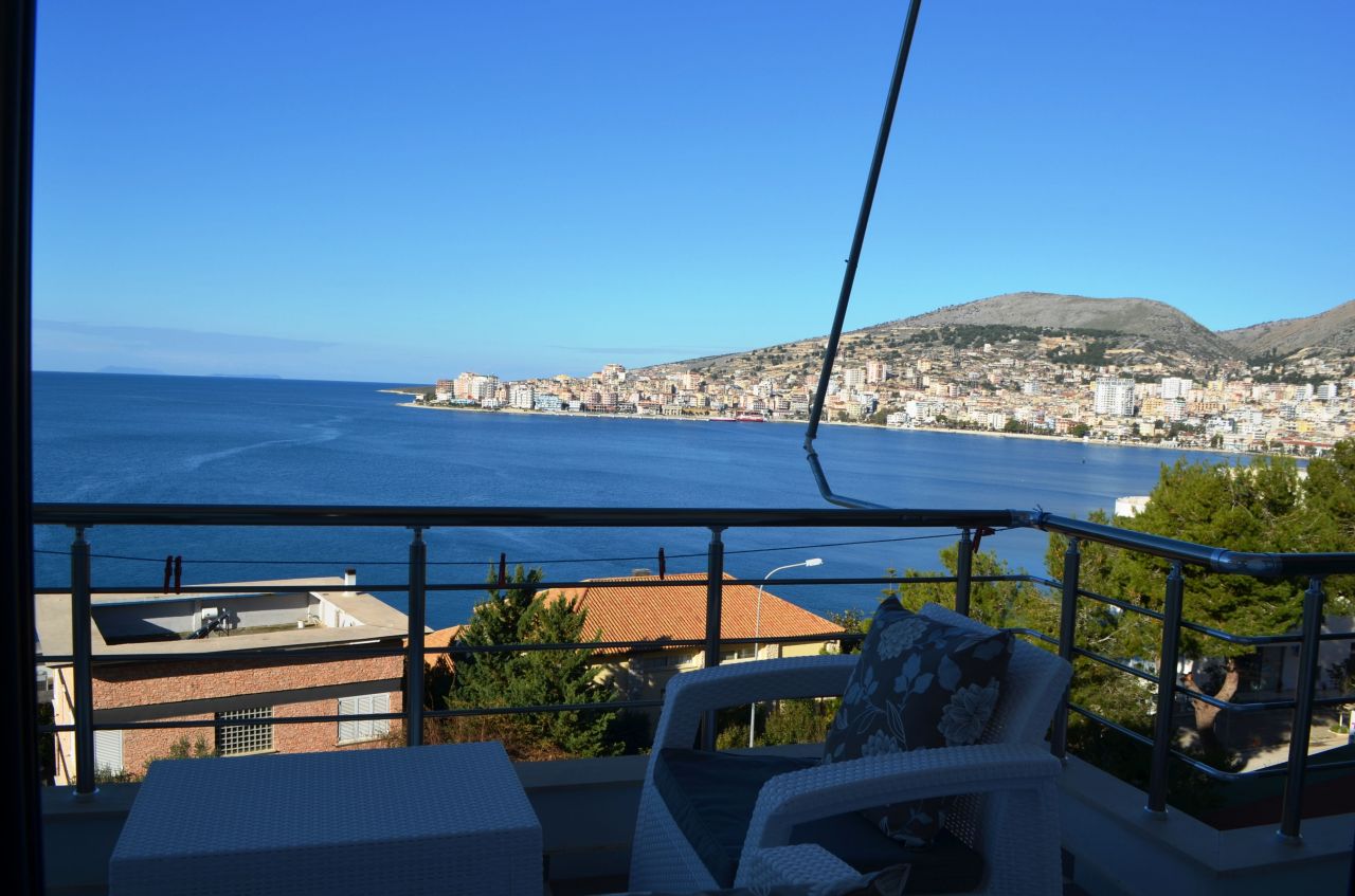 albania vacations apartment for rent in Saranda next to the sea front