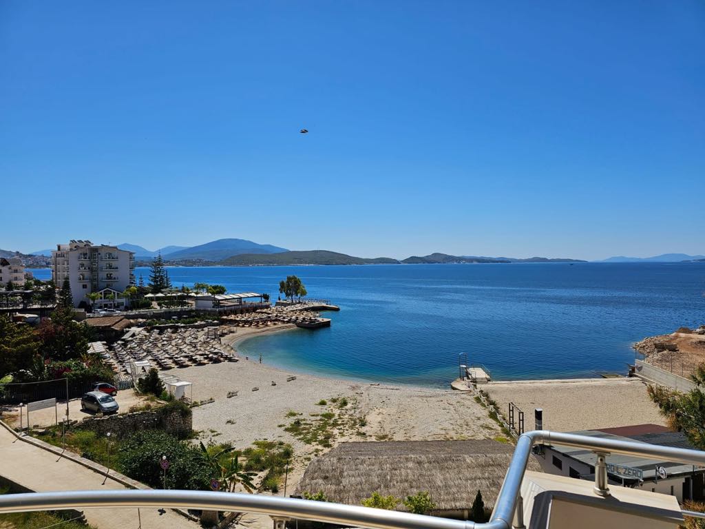 First Line Apartment For  Rent With a Full View Of The Ionian Beach