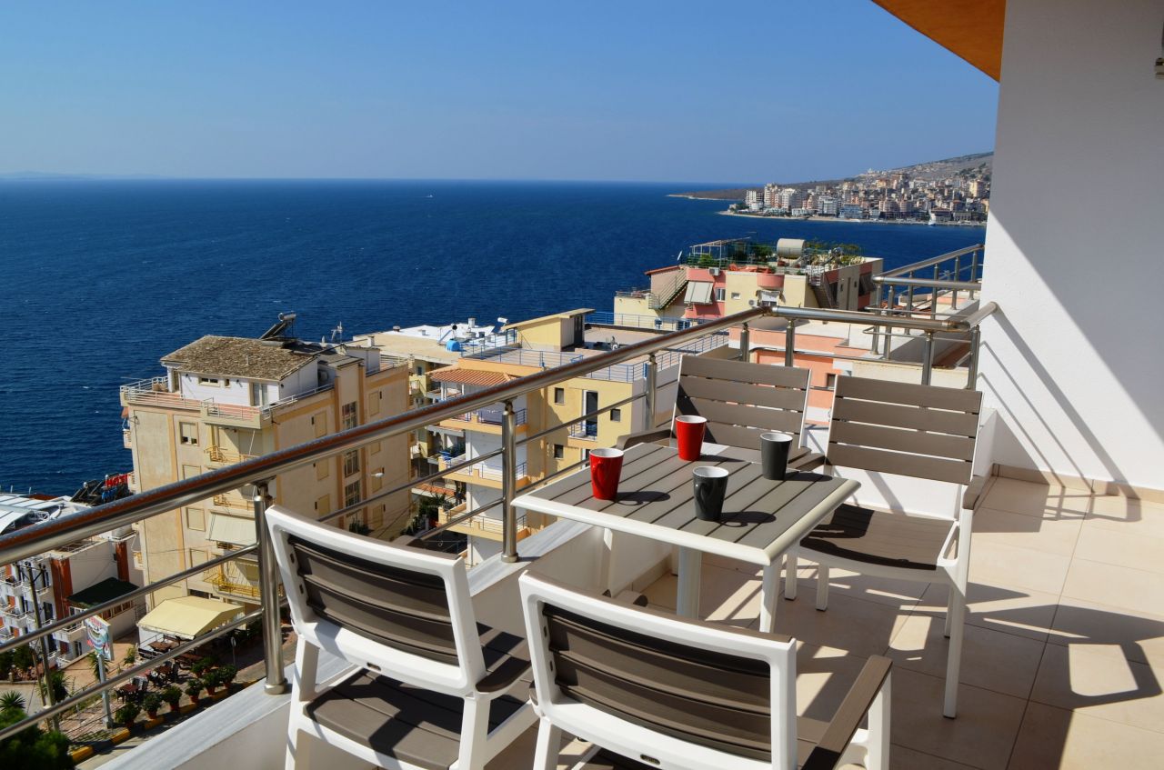 HOLIDAY APARTMENT FOR RENT IN SARANDA, WITH A BEAUTIFUL VIEW