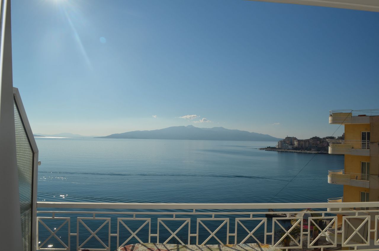 Front line apartment in Saranda with great investment potencial