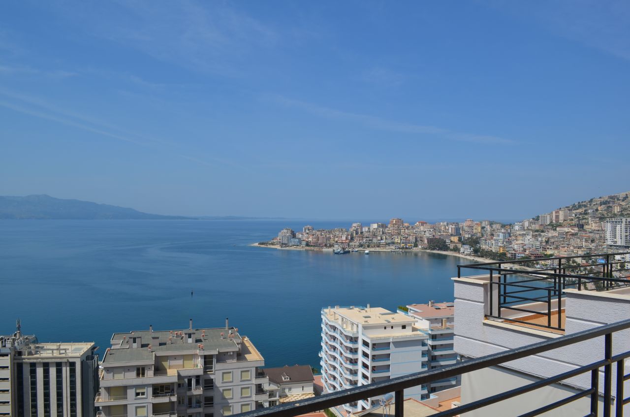 Albania Real Estate in Saranda. Penthouse Apartment in Sarande