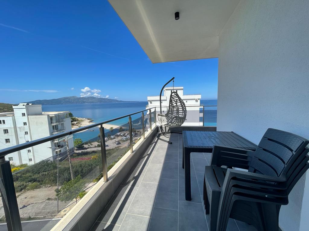 Two Bedrooms Apartment For Sale In Saranda Albania With Wonderful  And Panoramic Sea View Close To Every Facilities