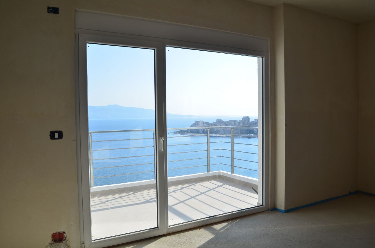 Apartments in Saranda with beautiful view over the Ionian Sea and Saranda city