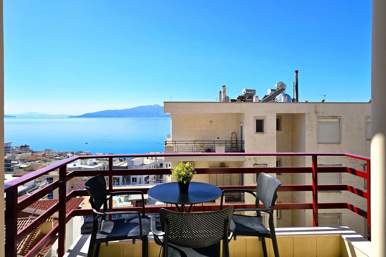 Albania Real Estate For Sale In Saranda  With A Fantastic Panoramic Sea View Over The Bay Of Saranda And Corfu Island