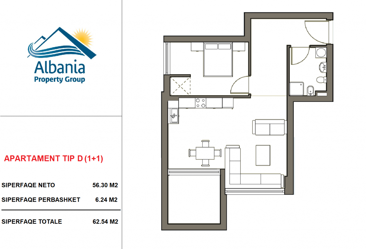 Apartment For Sale In Saranda  Albania With A Fantastic Panoramic Sea View Over The Bay Of Saranda And Corfu Island