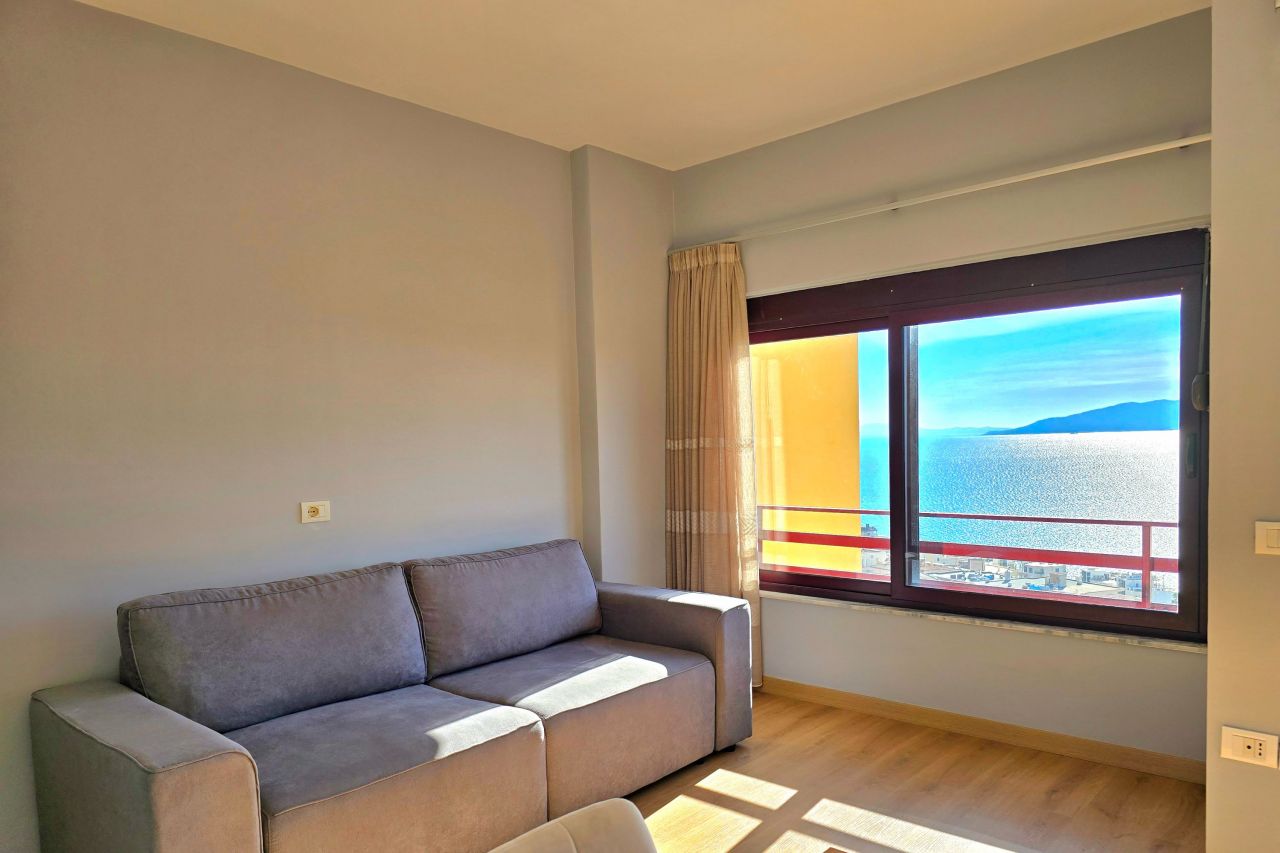 Apartment For Sale In Saranda Albania With A Wonderful Panoramic View Over Saranda Bay In A Short Distance From The City Center 