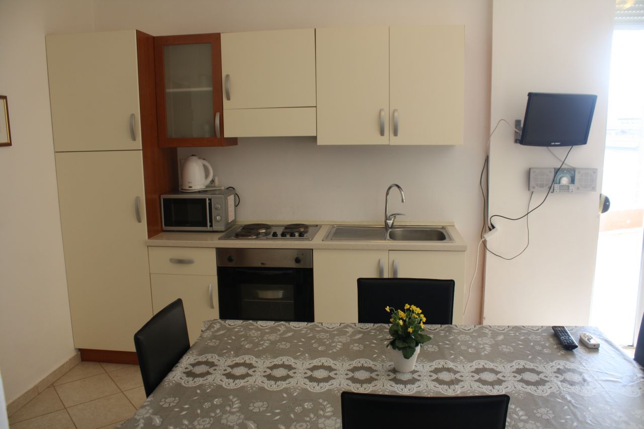 fully furnished apartments in Saranda for sale next to the ionian sea and close to city center