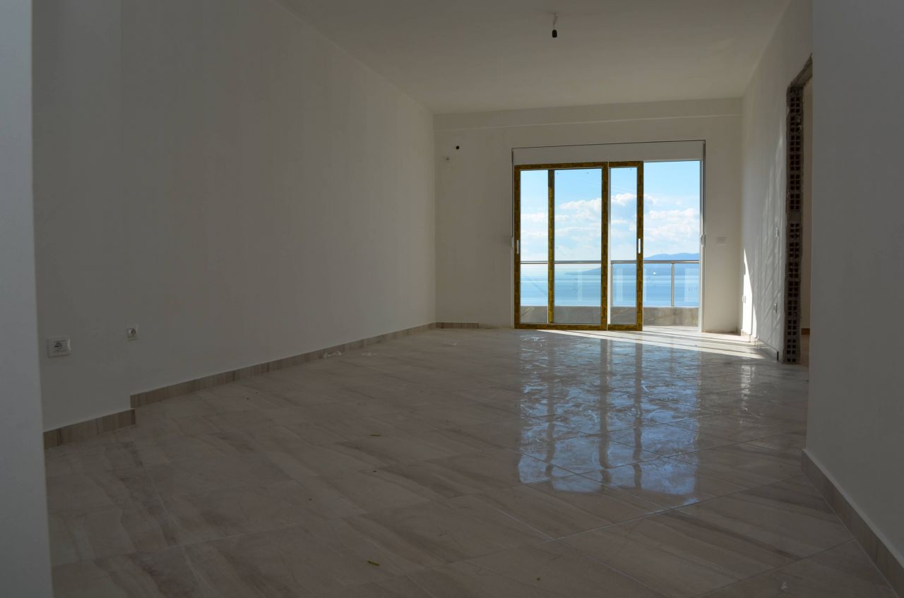 apartman eladó albánia kétszobás két fürdőszoba, tengerpart