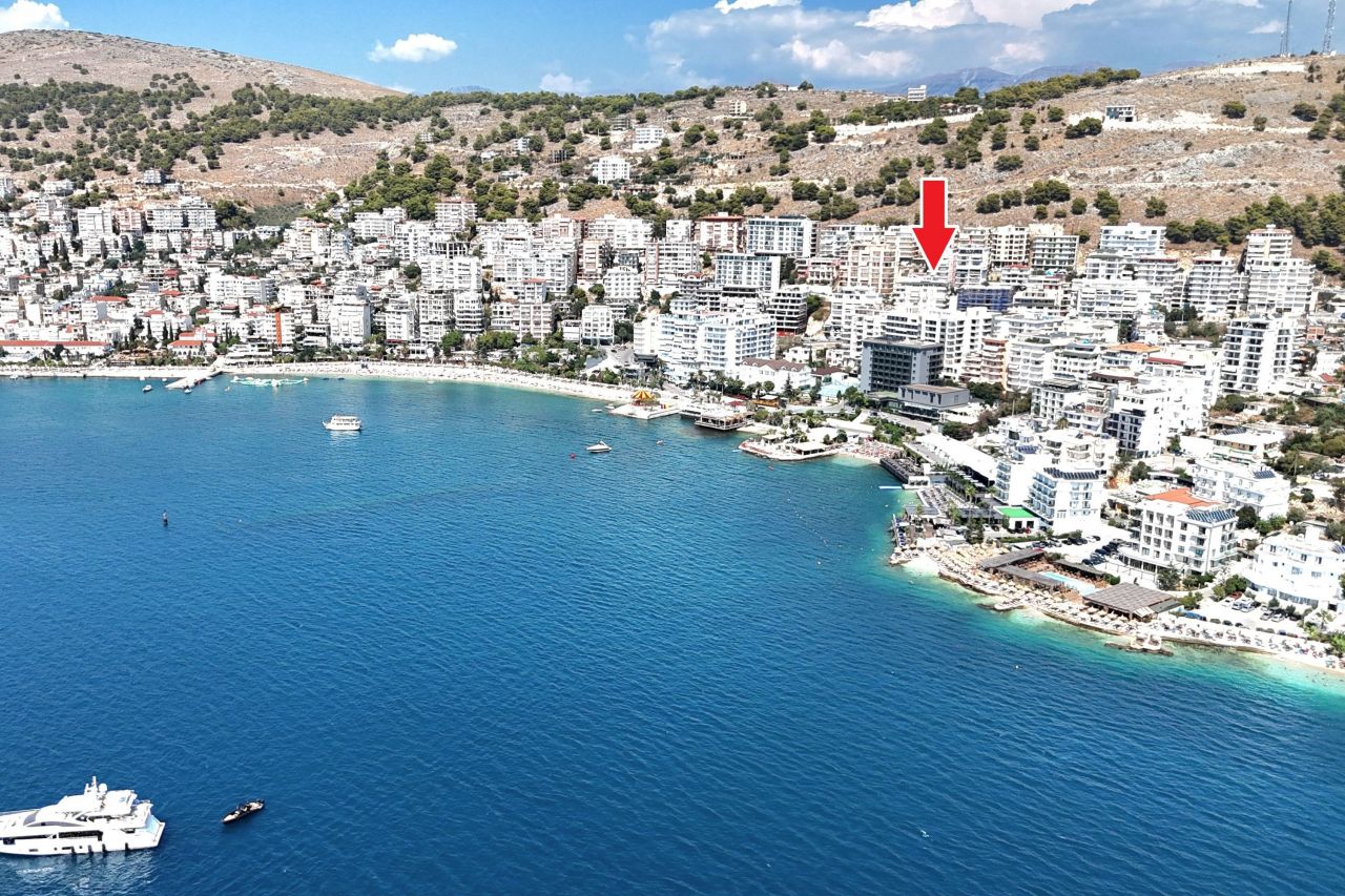 Albania Real Estate In Saranda For Sale With Two Bedrooms In A Modern Residence With Great Panoramic Sea View