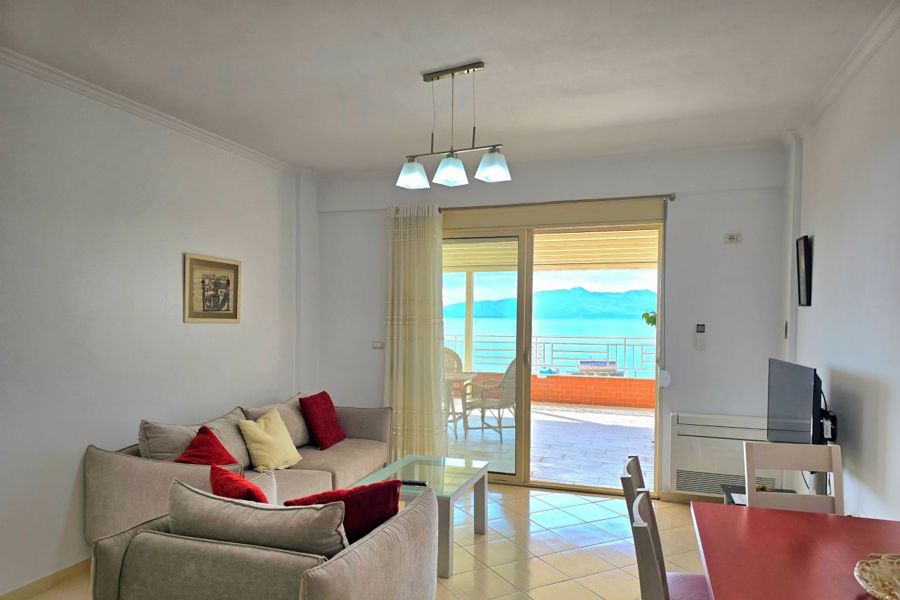 Albania Real Estate In Saranda For Sale With Two Bedrooms In A Modern Residence With Great Panoramic Sea View