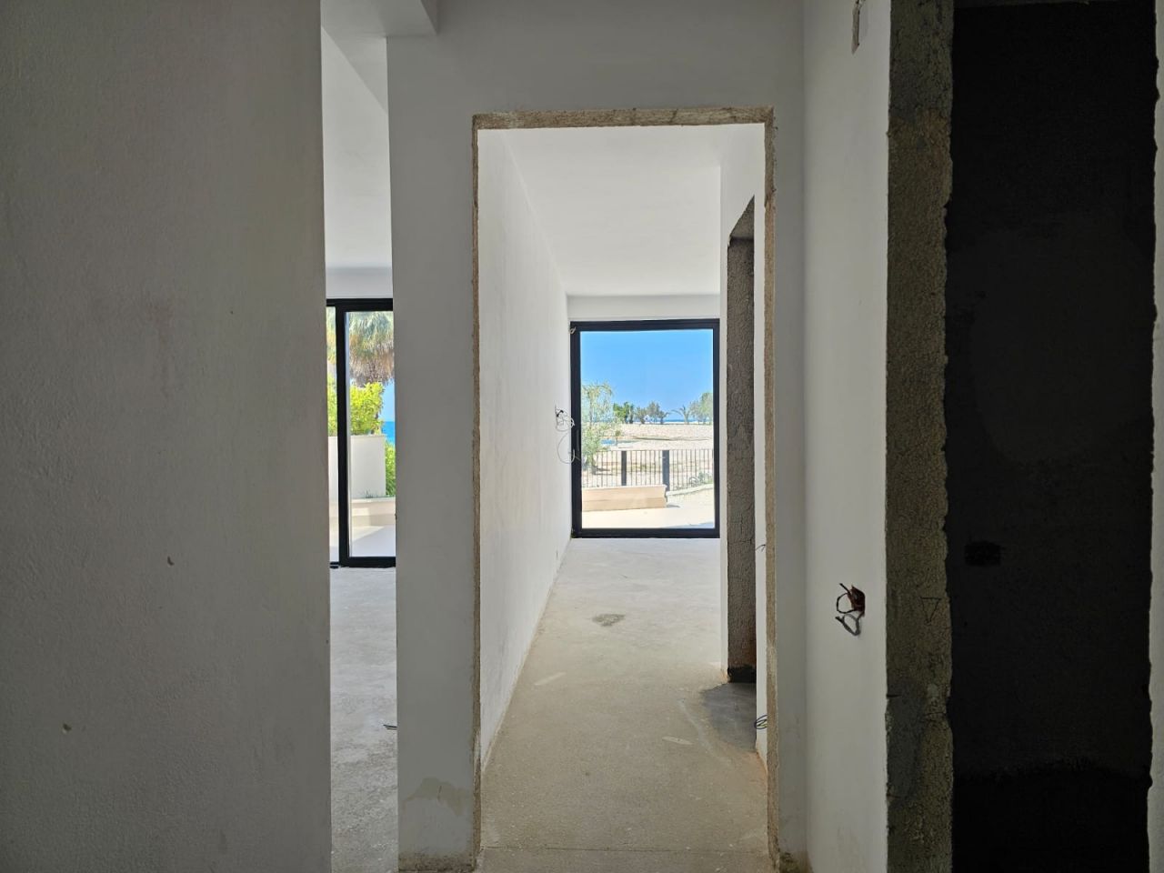 Albania Real Estate In Saranda For Sale, Ground Floor Apartment With A Wonderful Sea View 