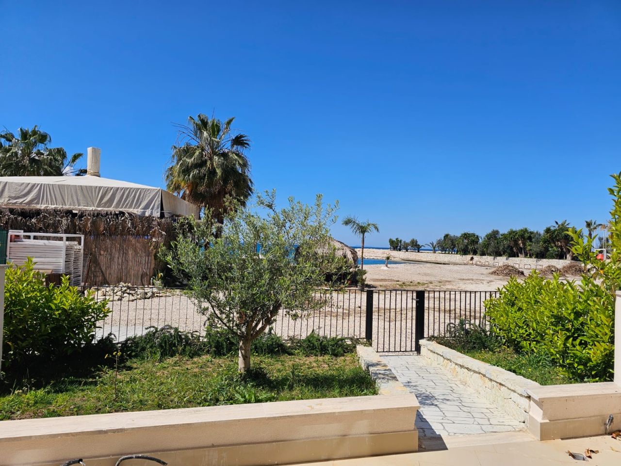 Albania Real Estate In Saranda For Sale, Ground Floor Apartment With A Wonderful Sea View 