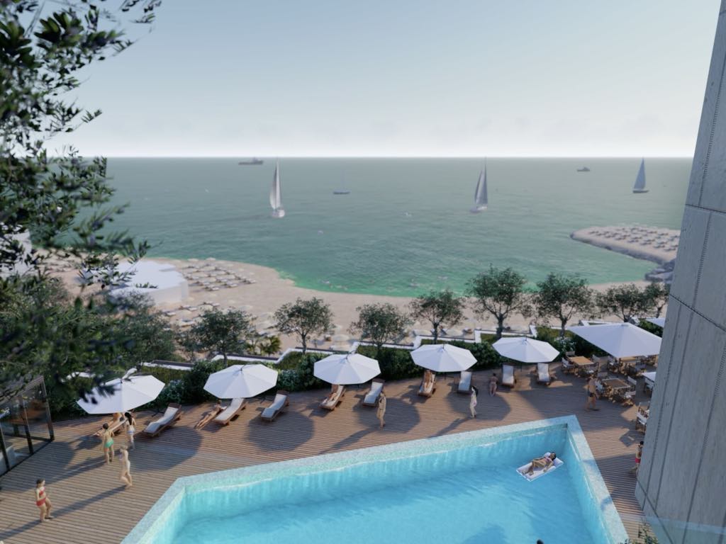 Apartment Zum Verkauf In Saranda, In Toller Lage, Mit Vollem Blick Auf Den Ionischen Strand