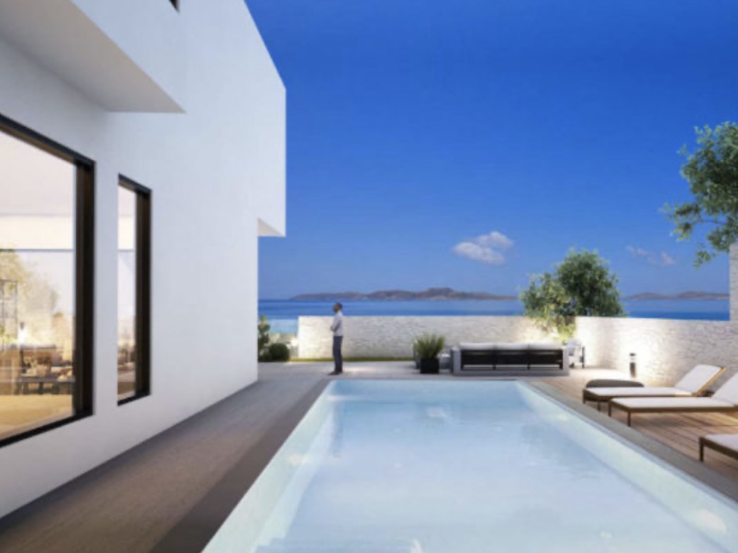 Villa Zum Verkauf In Saranda, Albanien, Mit Privatem Pool Und Herrlichem Meerblick