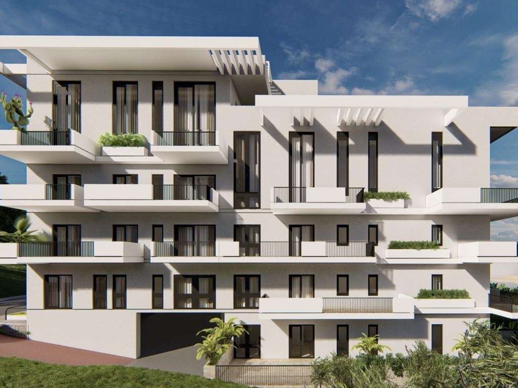 Lakás Saranda Albániában Eladó Egy új, építés Alatt álló Rezidenciában, Nagyszerű Kilátással A Tengerre
