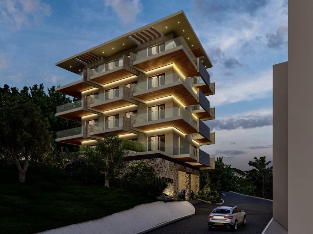 Piękny Apartament Na Sprzedaż W Sarandzie W Albanii Położony W Nowym Budynku Z Czterema Piętrami W Pobliżu Barów I Restauracji 