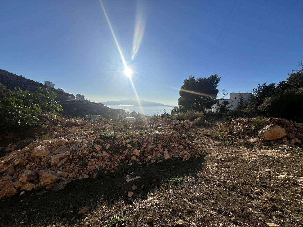 Land For Sale In Saranda With Sea View