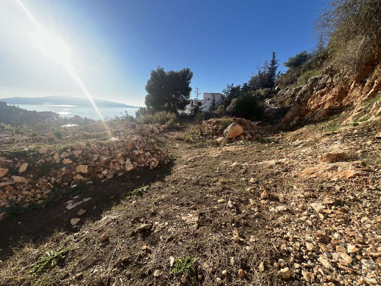 Land For Sale In Saranda With Sea View