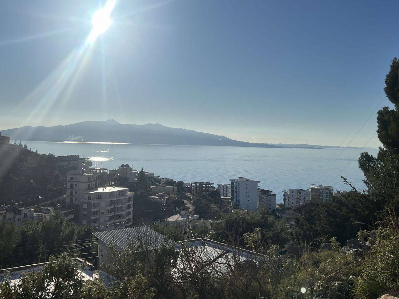 Land For Sale In Saranda With Sea View