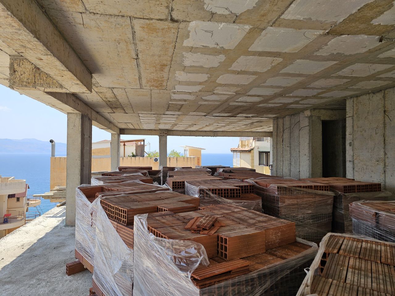 Wohnung zum Verkauf in Saranda Albanien Neue Residenz im Bau