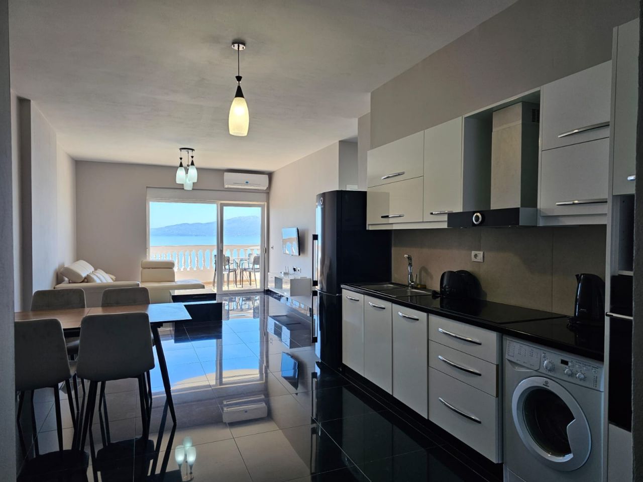 Modern Sea View Albania Real Estate for Sale in Sarande, Albania With Twi Bedrooms And A Spectacular Sea View Over The Bay Of Saranda