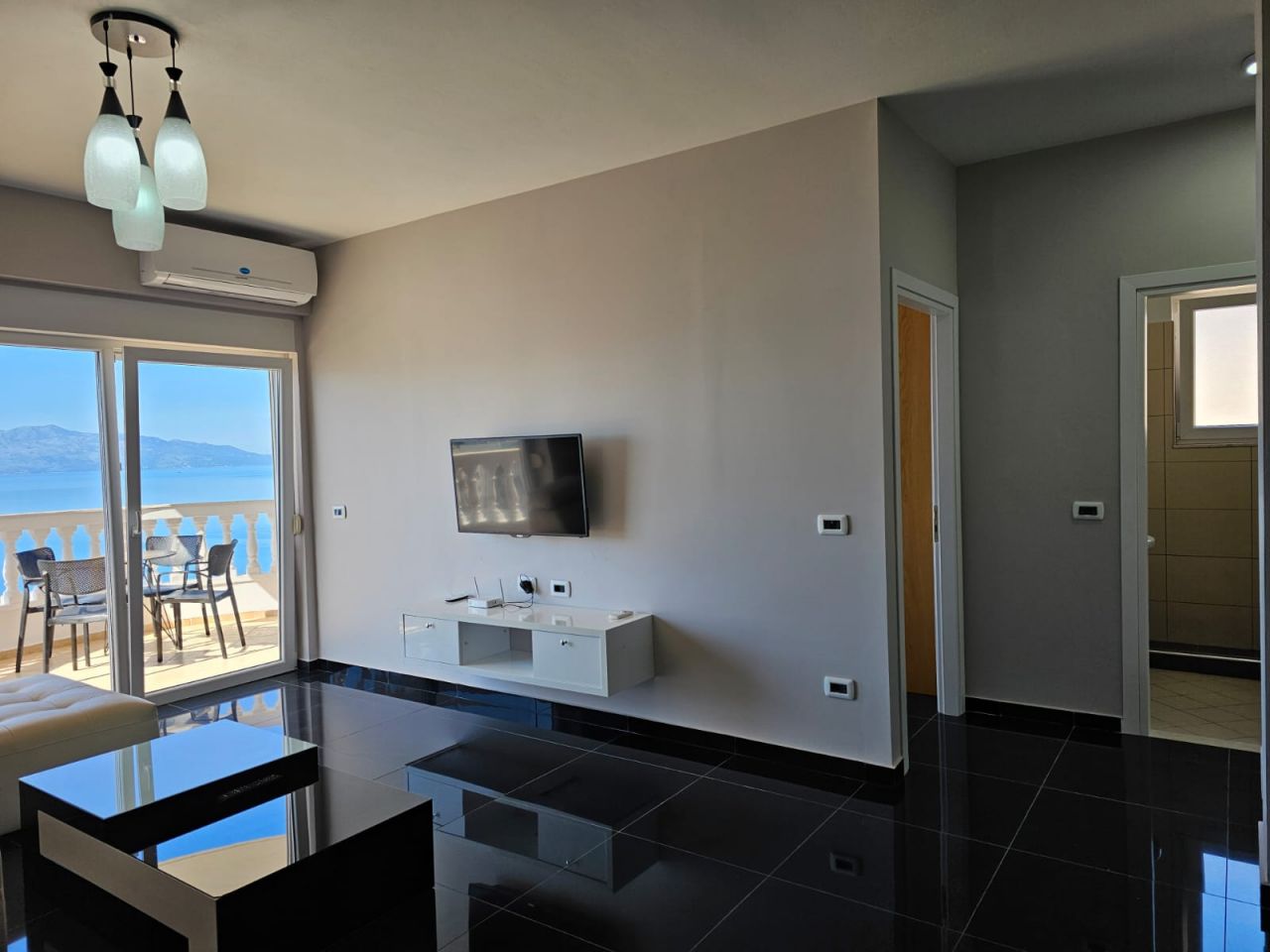Modern Sea View Albania Real Estate for Sale in Sarande, Albania With Twi Bedrooms And A Spectacular Sea View Over The Bay Of Saranda