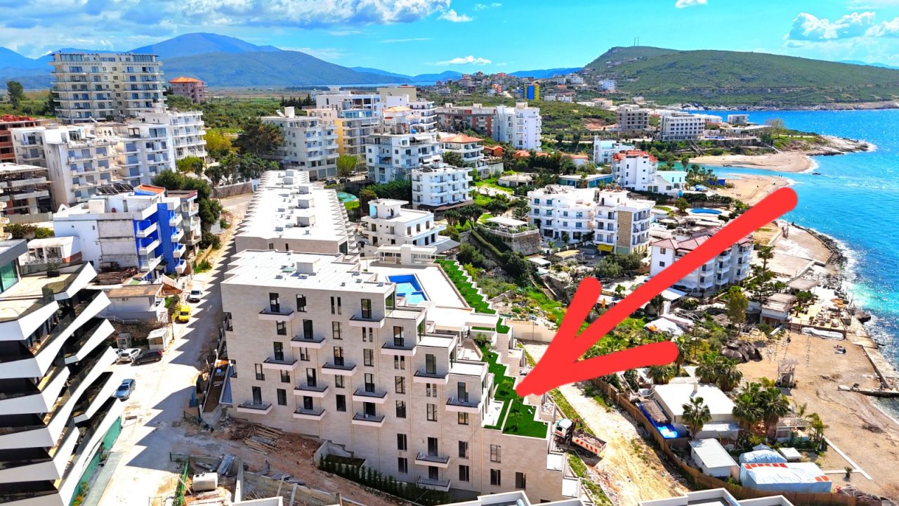 Albania Property For Sale in Sarande City Albania With Three Bedrooms In A Luxury Residence Next To The Beach