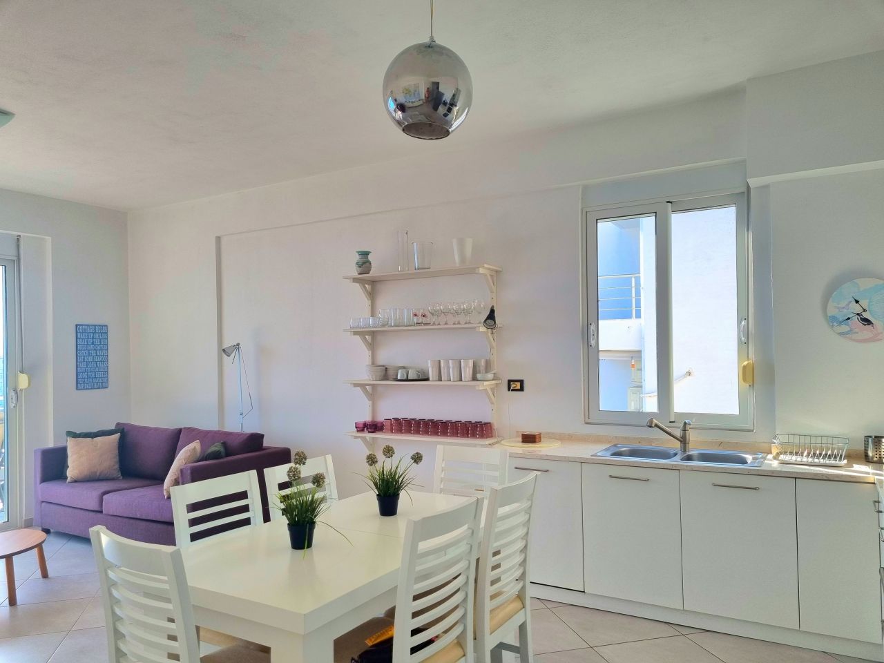 Two Bedroom Apartment With Sea View For Sale In Saranda Albania With Wonderful Seaview Over The Bay OF Saranda