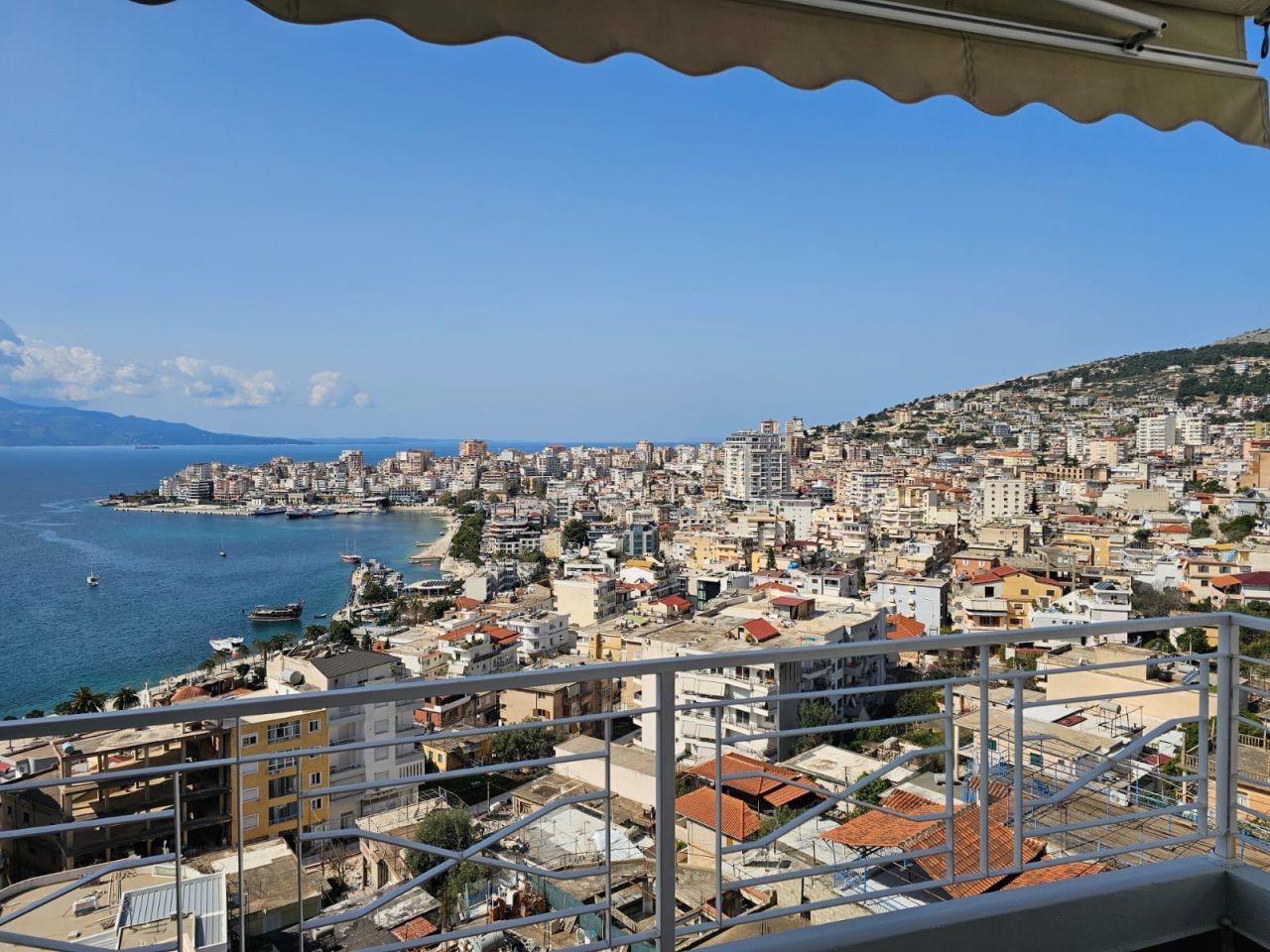 Two Bedroom Apartment With Sea View For Sale In Saranda Albania With Wonderful Seaview Over The Bay OF Saranda