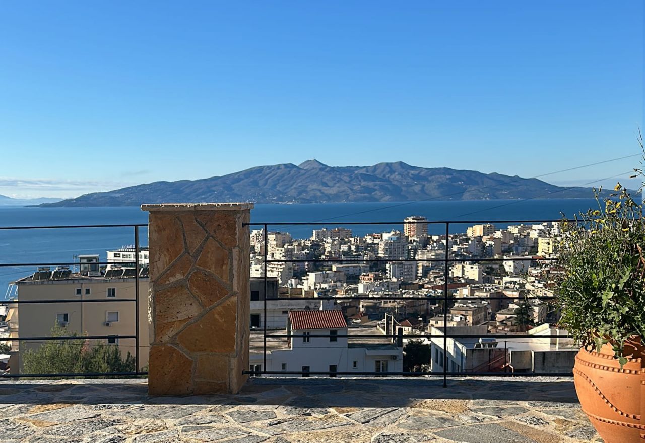 Handcrafted Villa House For Sale In Saranda Albania With Panoramic Sea Views