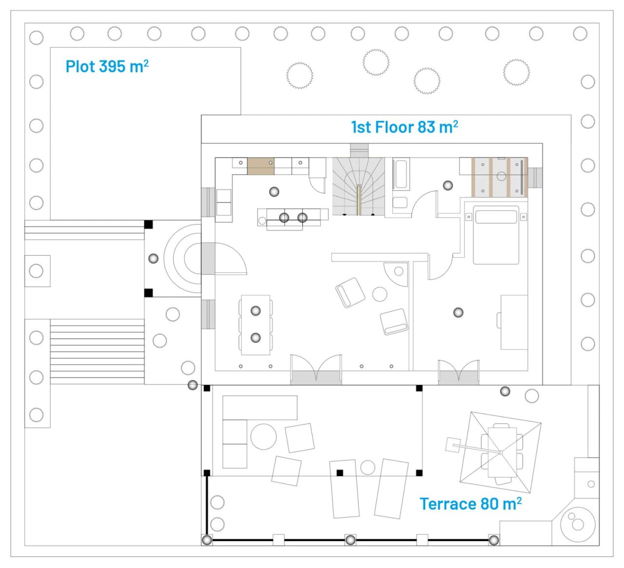 Handcrafted Villa House For Sale In Saranda Albania With Panoramic Sea Views